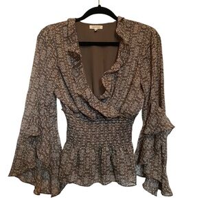 Brown Max Studio Women's Whimsical Top